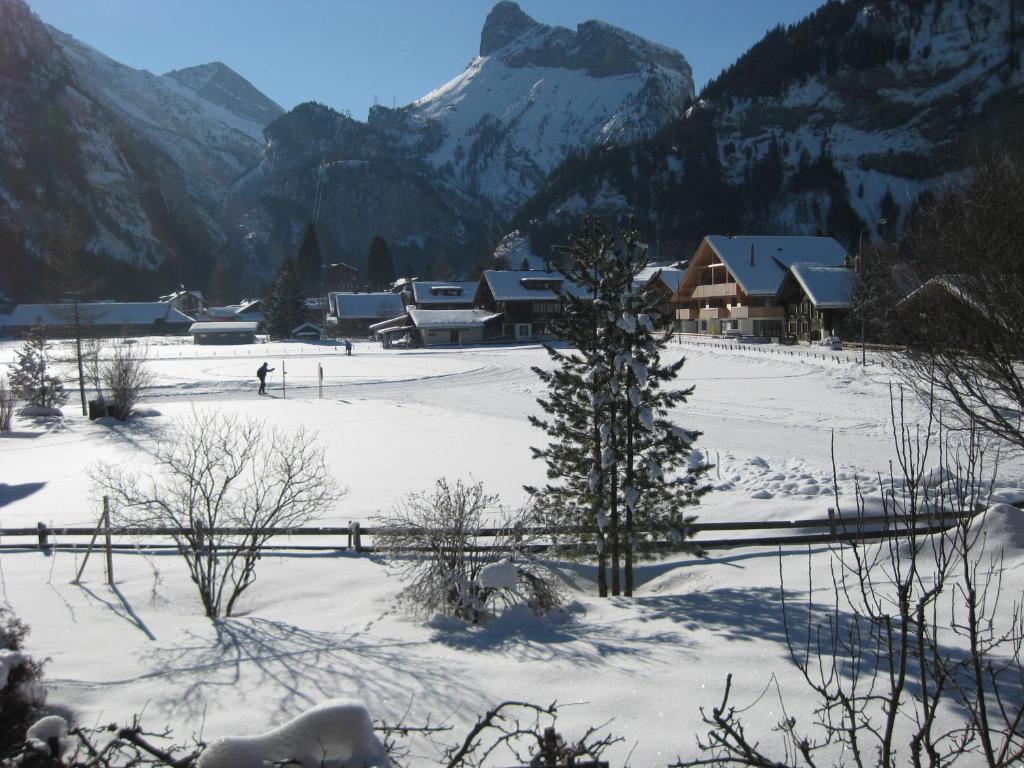 Hotel Pension Spycher Kandersteg Camera foto