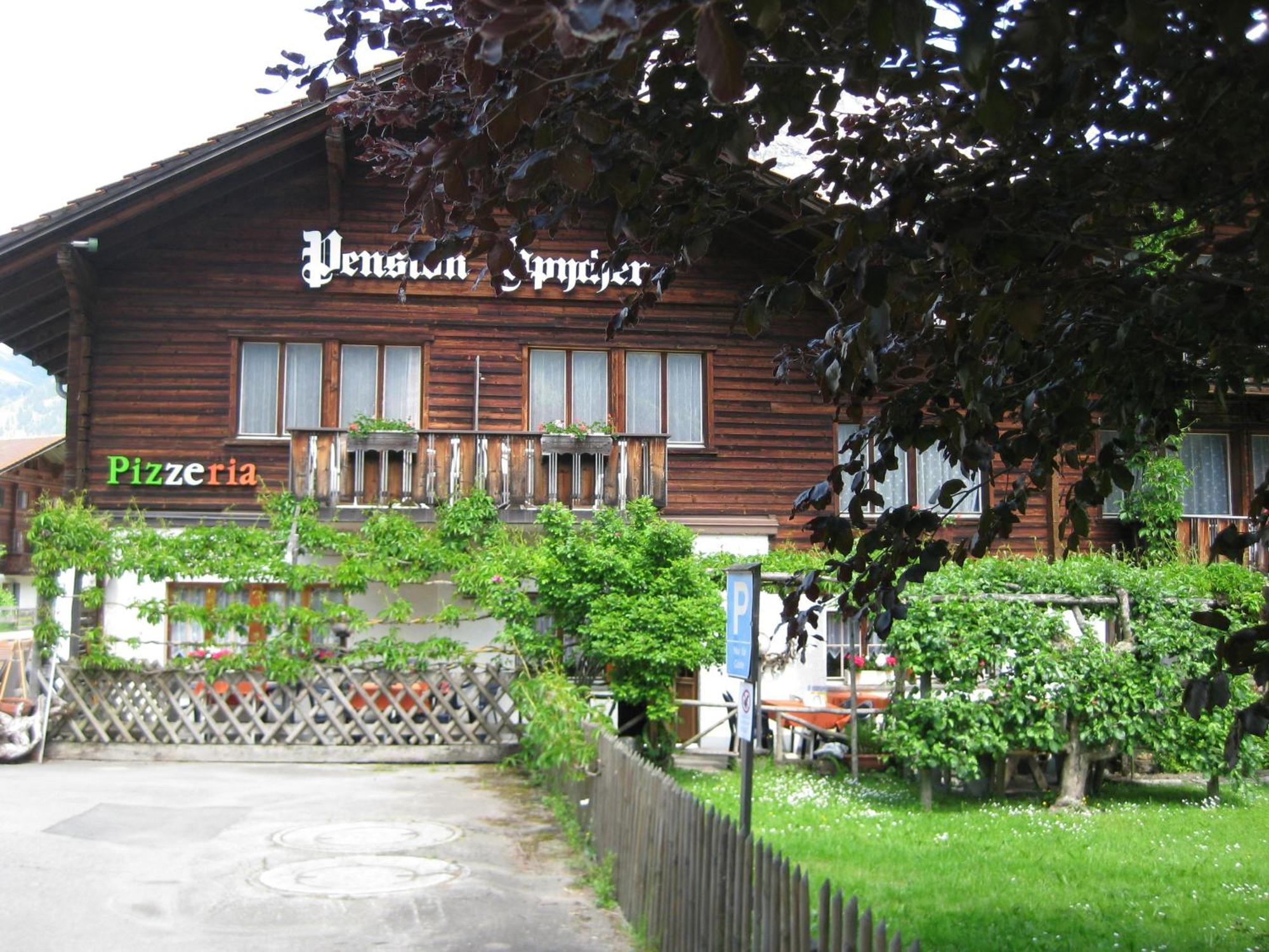 Hotel Pension Spycher Kandersteg Esterno foto